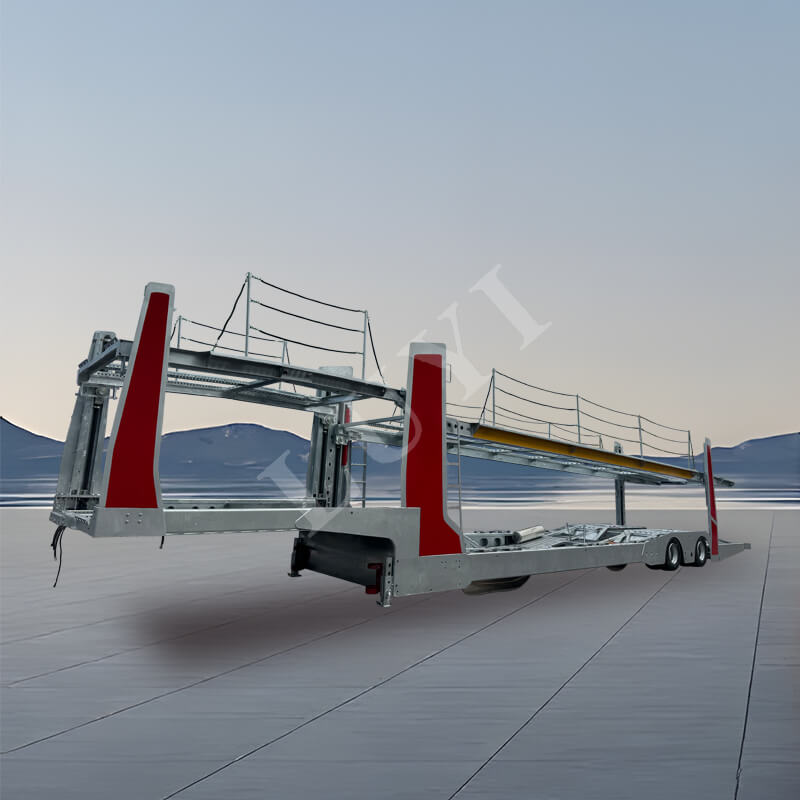 2軸17メートルリフト型2階建てカートランスポーター