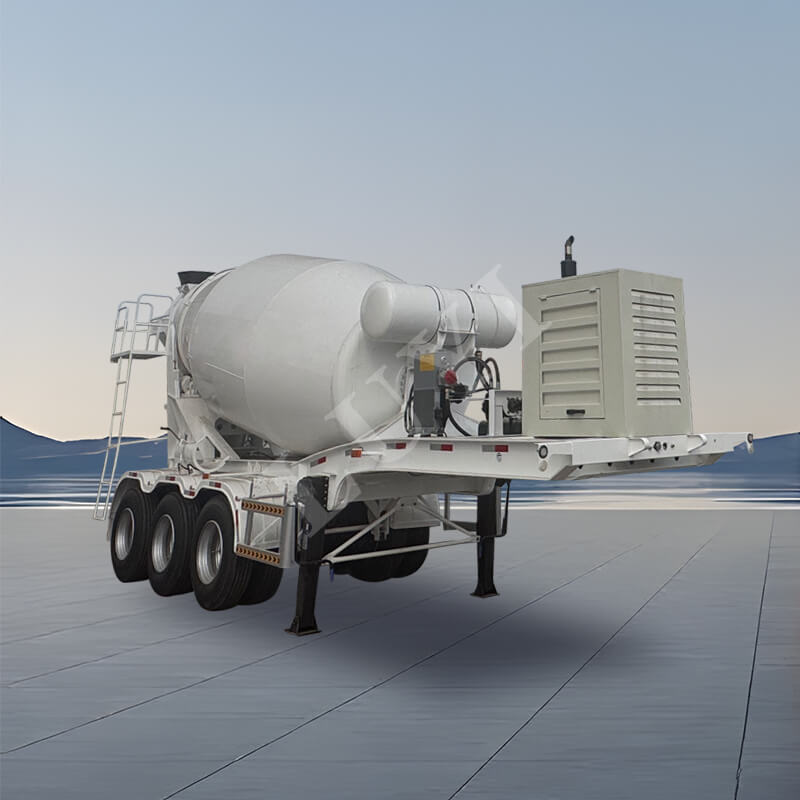 3軸12立方メートル火薬タンクセミトレーラー