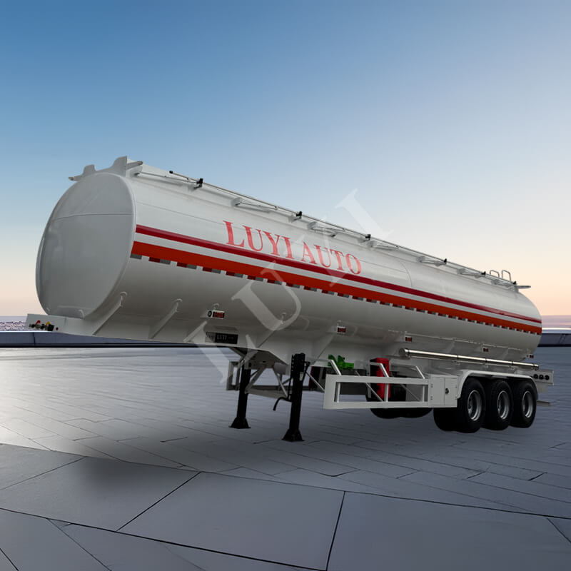 3軸45,000リットル炭素鋼オイルタンクセミトレーラー