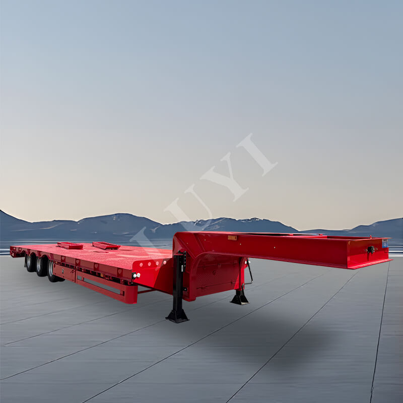 3軸80トンローシャーシセミトレーラー