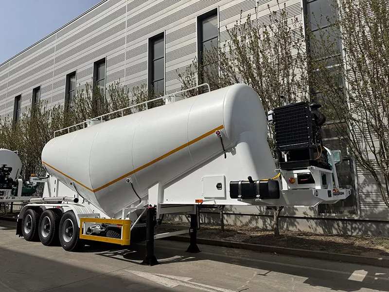 3軸炭素鋼セメントタンカー