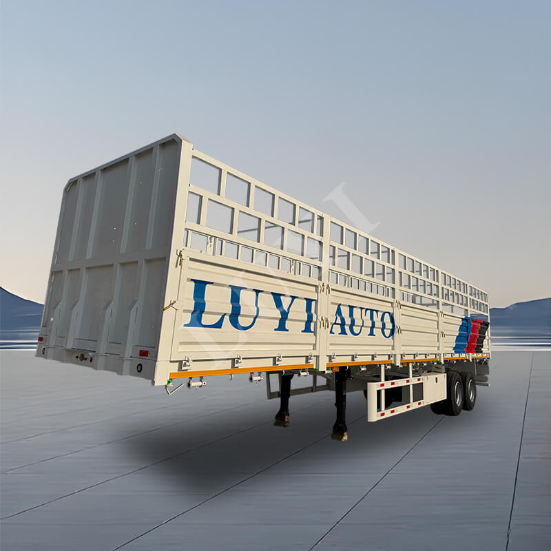 30トン 60トン ハイフェンスセミトレーラー