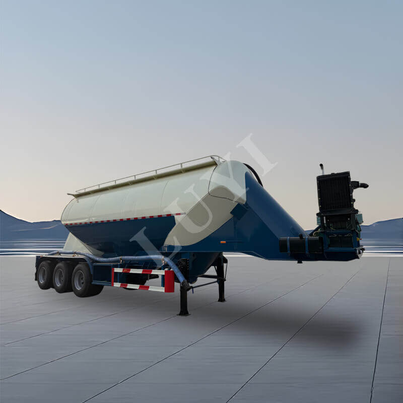 48立方メートルV型バルクセメント輸送タンクセミトレーラー