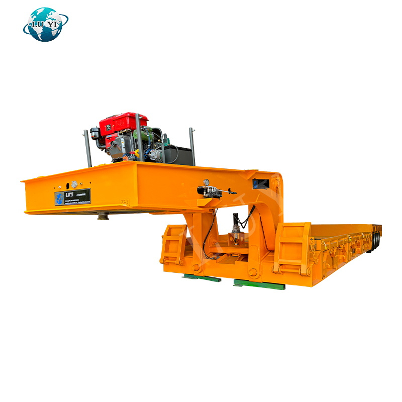 80トンの取り外し可能なグースネックローボーイセミトレーラー