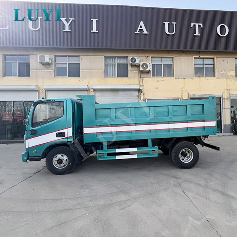 HOWO 4x2 ライトダンプセミトレーラー