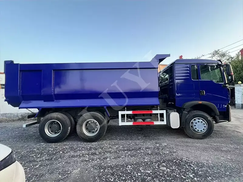 Blue HOWO Dump Truck