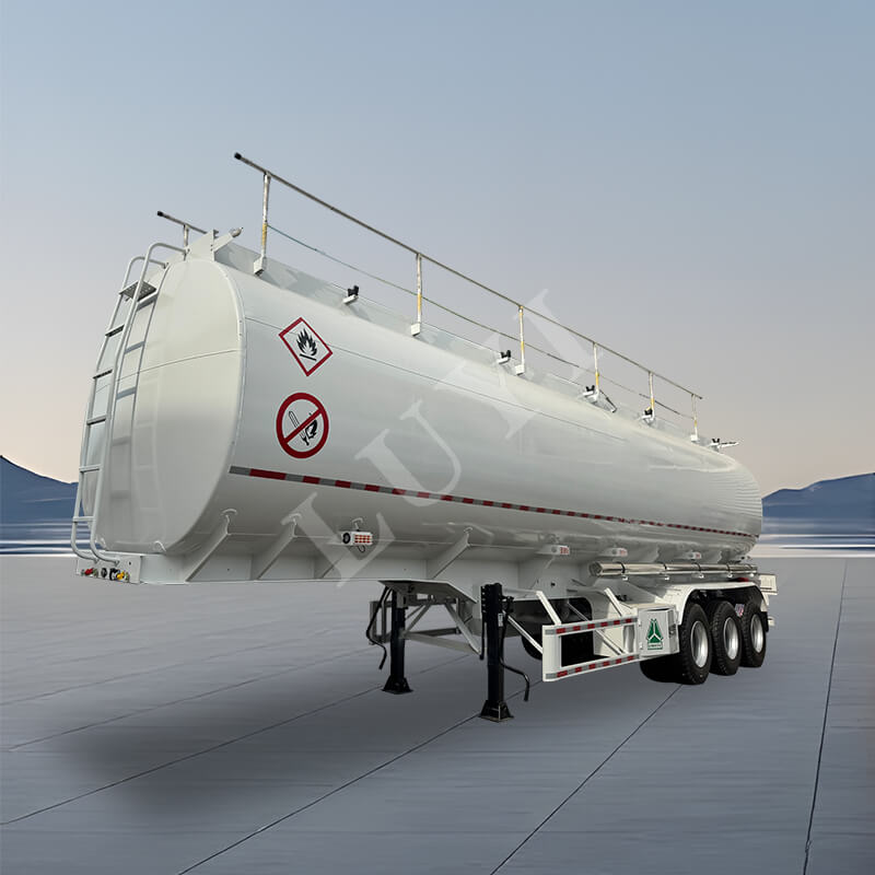 3軸45/立方メートルオイルタンクセミトレーラー